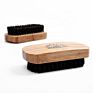 Private Label Bamboo Beard Brush with Boar Bristle for Men Grooming Kit