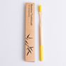 Private Label Rainbow Soft Kids Bamboo Toothbrush for Children