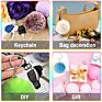 Product Bag Accessories 8Cm Cute Puff Key Ring Pom Pom Key Chains Fluffy Keychain