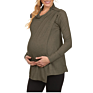 Product Maternity Sweater Autumn Long Sleeve Nursing Clothes Maternity Shirt