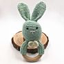 Product Wooden Crochet Hand Shake Ring Bell Toy Baby Rattle for 6~48 Months Baby