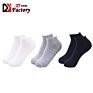 Production Disposable Low Cut Ankle Socks Black White Gray Mens Business Socks