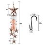 Products Simple and Beautiful Wind Chime Solar Lamp for Outdoor Garden