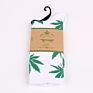 Professional Colorful Tube Sports Socks Bamboo Maple Leaf Socks Design Hemp Weed Leaf Socks