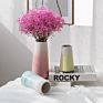 Professional Manufacture Gradient Blue Large Ceramic Flower Vase Morden