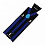 Promotion Price 2.5Cm Wide Elastic Adjustable Solid Color Adult Suspenders