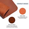 Pu Leather Mouse Pad Laptop Computer Desk Mat Home Office Waterproof Anti-Slip Modern Keyboard Mice Pad Writing Mat