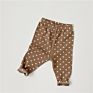 Q2-Baby 3574 Style Toddler Outer Wear Pants Polka Dot Baby Pants Leggings