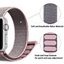Qiman Nylon Iwatch Band Replacement Strap Nylon Loop Watch Band for Apple Watch Fabric Nylon Strap for Iwatch 7/6/5