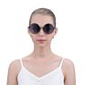 Ready Stock Eyewear Retro Metal Frame round Women Shades Polarized Sunglasses