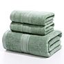 Recycled Plain Solid Color Bamboo Fiber Home Roll Soft Sublimation Hand Bath Towel with Logo