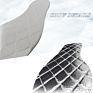 Removeable Plush Unique White Sheepskin Foil Insoles