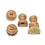 Replaceable Removable Head Kitchen Cleaning Eco Bamboo Sisal Coconut Palm Scrub Dish Brush