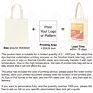 Retail 12Oz Cotton Canvas Music Girls Korean Handbags Sublimation Tote Bags