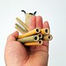 [Retailer`S Choice] Bamboo Drinking Straws Kit, 2 Bamboo Drinking Straws with a Cleaning Brush