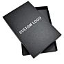 Reusable Black and Gold Luxury Hotel Wedding Flatware Set Stainless Steel Cutlery Sets with Box