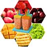 Reusable Popsicle Molds Ice Cream Molds Maker - Set of 6