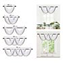 Romantic White Sheer Curtain Valance for Living Room Kitchen Solid Color Short Tulle Cortinas Pelmet