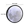 Room Deco Led Mirror Moon Light Moon Shaped Mirror with Light round Mirror Floating Lamp Wall Hanging Lamp