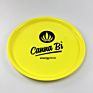 round Printed Beverage Bar Beer Party Serving Trays With