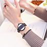 Rts Luxury Black White Dial Leather Strap Watches Men Wrist Customized Logo in Face Metal Case Watch