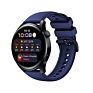 Rubber 22Mm Watch Strap Official Style Silicone Belt Black Buckle Watch Band for Huawei Watch 3 46Mm / Pro 48Mm Watchband