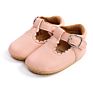 Rubber Sole T-Bar Newborn Prewalker Anti-Slip Toddler Baby Girl Shoes