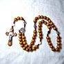 Sales Rosary Islamic Muslim Jewelry Necklace Rosary Bead Necklace Wooden Rosary Beads