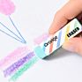 Sales Rts Washable Kids Crayons Multi-Color Art Crayon Set Heart Shape Erasble with Eraser for Children Drawing
