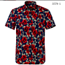 Salessummer Holiday Tropical Shirts Mens Hawaiian Shirts Casual Floral Print Short Sleeve Button down Shirt