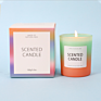Scented Candles Frosted the Candle Jar in Private Label Scented Soy Wax Candles