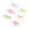 Sell 12 Pack Watercolor Thank You Greeting Cards with 12 Stickers and 12 Envelopes for Children Birthday Wedding
