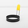 Sell 2Pc Fried Egg Omelette Mold Handle Non-Stick Egg Rings Set with Silicone Brush