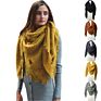 Sell Polyester Woven Scarf for Basic Solid Color Super Soft Women's Square Scarf