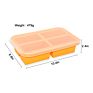 Seller 1 Cup Portions Extra Large Broths Sauces Freezer Container Freeze Soup Cubes Silicone Freezing Tray with Lids