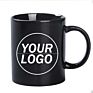 Seller Gift Ceramic Cup, Reusable Personalized Logo Print White Earthenware Sublimation Coffee Mug