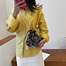 Sequin Dinner Pearl Handbags Shell Bag Female Wild Small Shoulder Crossbody Bag