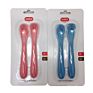 Set of 2 Safe Feeding Silicone Baby Spoon