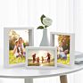 Set of 3 Mdf Home Decor Picture Photo Frame White 3D Deep Shadow Box Display Case