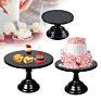 Set of 4 Colors Gold White Metal round Cupcake Stands Set Cake Dessert Display Wedding Cake Stand