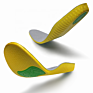 Shock Absorber Soft Pu Foam Cushion Arch Support Athletes Insole