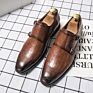 Shoes Men Work Slip on Loafer Leather Men Shoes Explosion Models Men's Dress Shoes