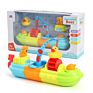 Shower Bathroom Tub Floating Water Assemble Boat Bath Toys for Baby