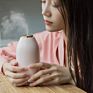 Simple 270Ml Wireless Portable Ultrasonic Cool Mist Humidifier with 1200Mah Rechargeable Battery for Car