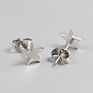 Simple Design Fine Jewelry anti Allergy Cute Silver Star Stainless Steel Stud Earring for Women