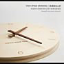 Simple Modern Creative Wall Clock Japanese Wooden Hanging Rope Clock