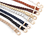 Simple Twist Woven Women's Decorative Thin Belt Dress Pin Buckle Knot Belt