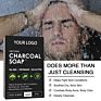Skincare Cosmetics Anti-Acne & Breakouts Tea Tree Oil Soap Remove Blackheads Pimples Bamboo Charcoal Black Soap Bar