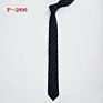 Skinny 6Cm Adult Neck Tie Black Navy Narrow Classic Neck Ties Plaid Cotton Ties