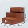 Sleeptight Sturdy Non-Skid Portable Pet Dog 3 or 4 Steps Tool Foam Pet Stairs for Dogs and Cats